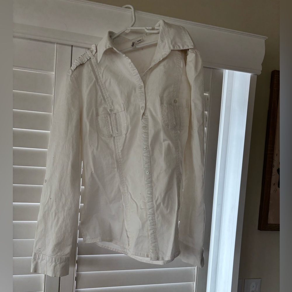 Classic White womens Shirt